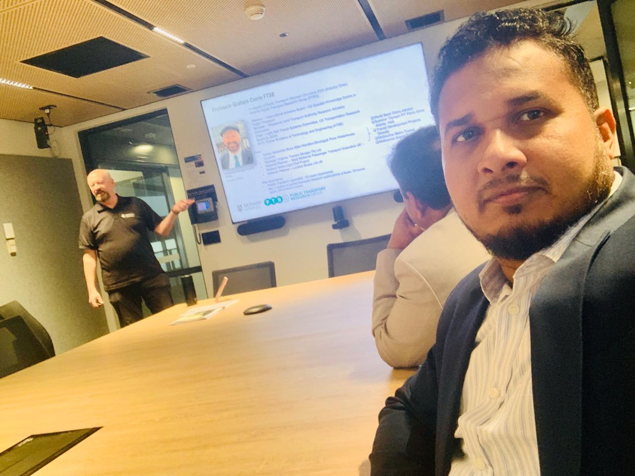 Training session by Professor Graham Currie FTSE — Public Transport Research Group, Monash University