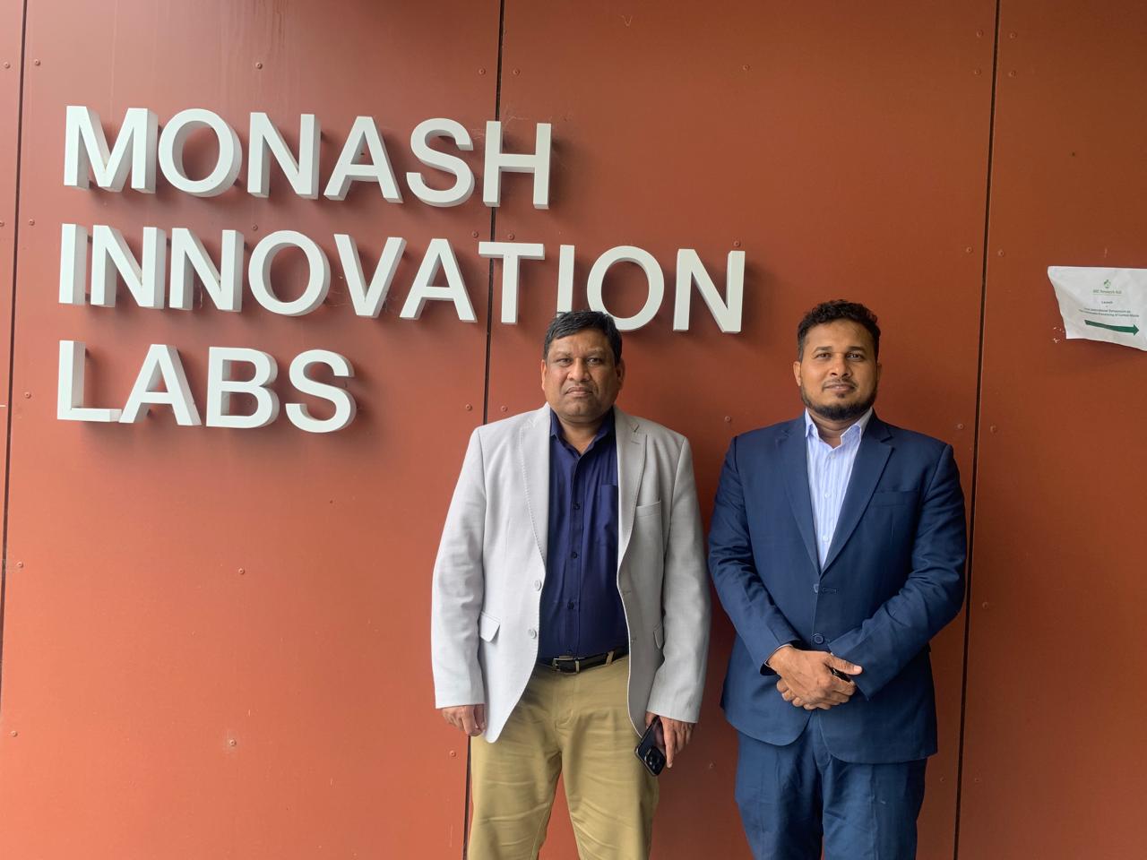 Md Rubel Hossain at Monash Innovation Labs, Melbourne Australia