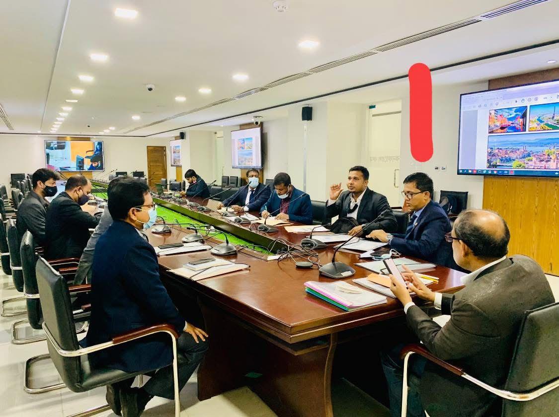 Briefing at the Ministry of Home Affairs, Bangladesh